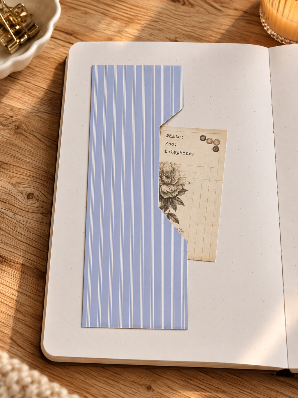Side pocket sticker