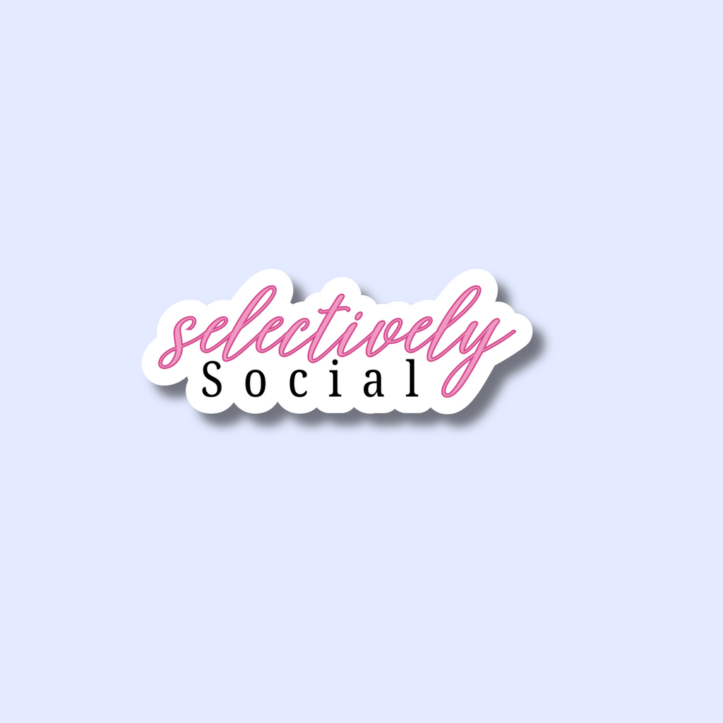 Selectively social
