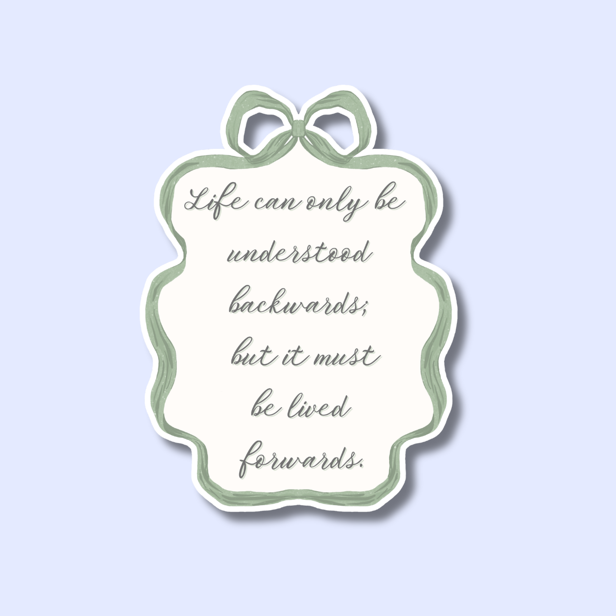 Live forward Magnetic bookmark