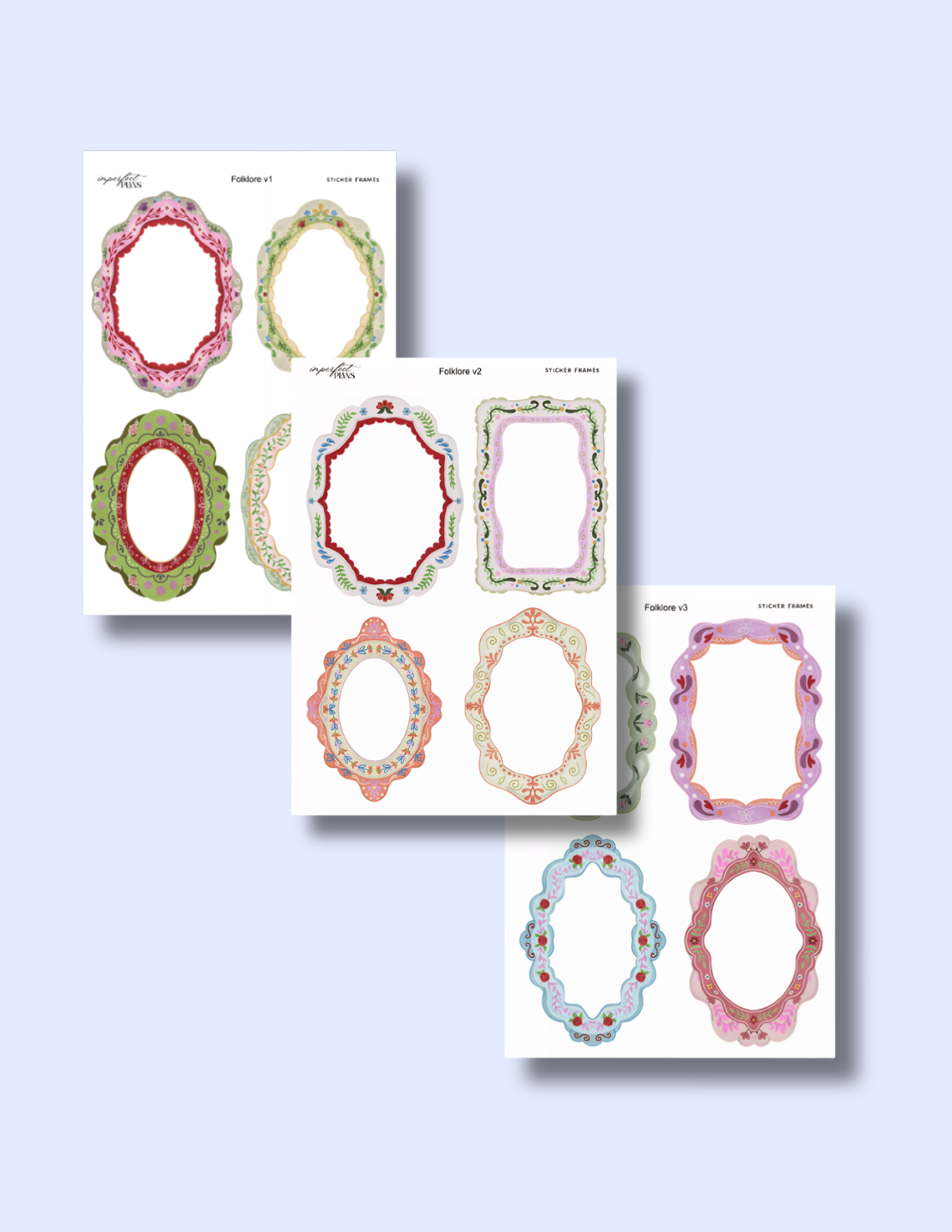Folklore frames set