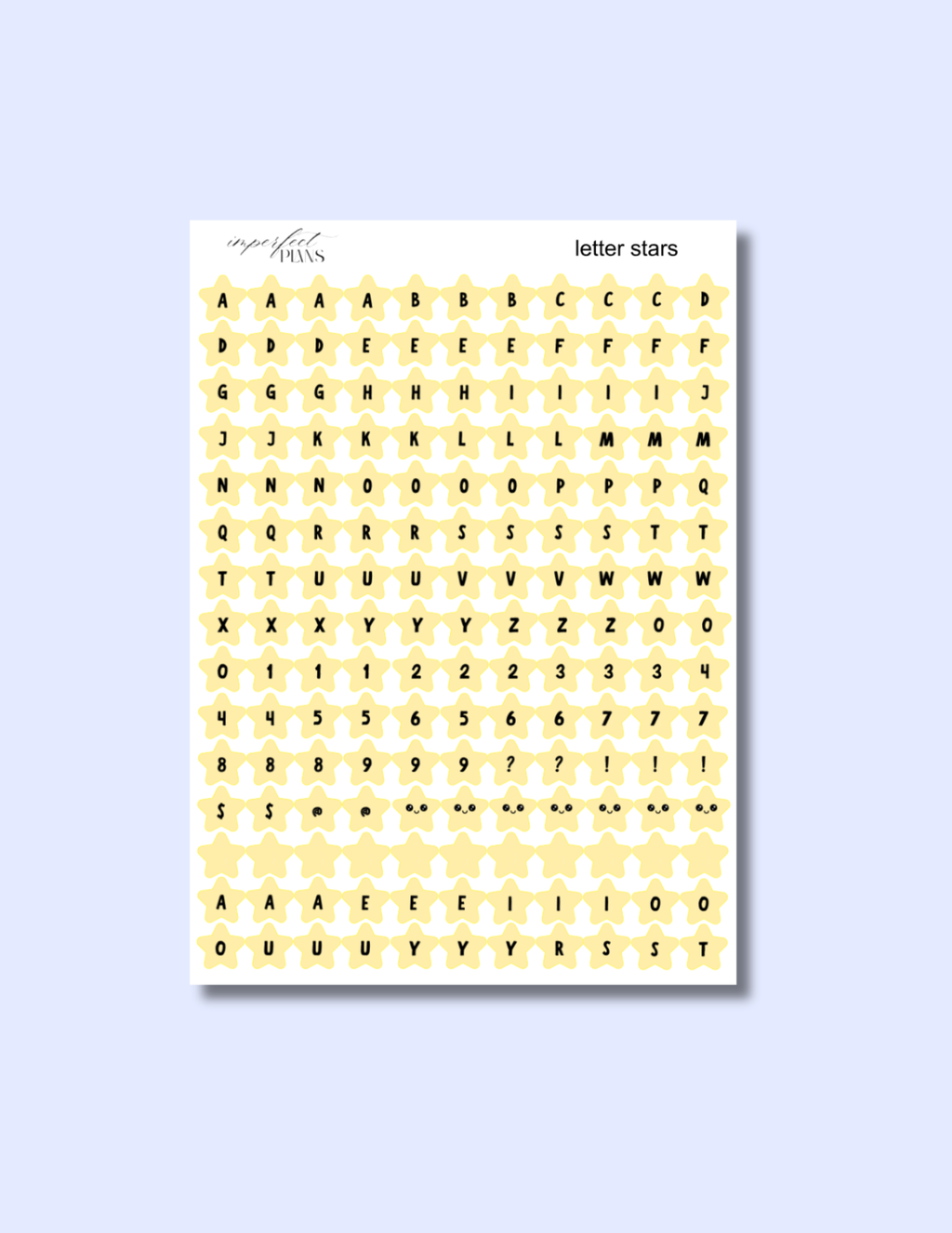 Star letters