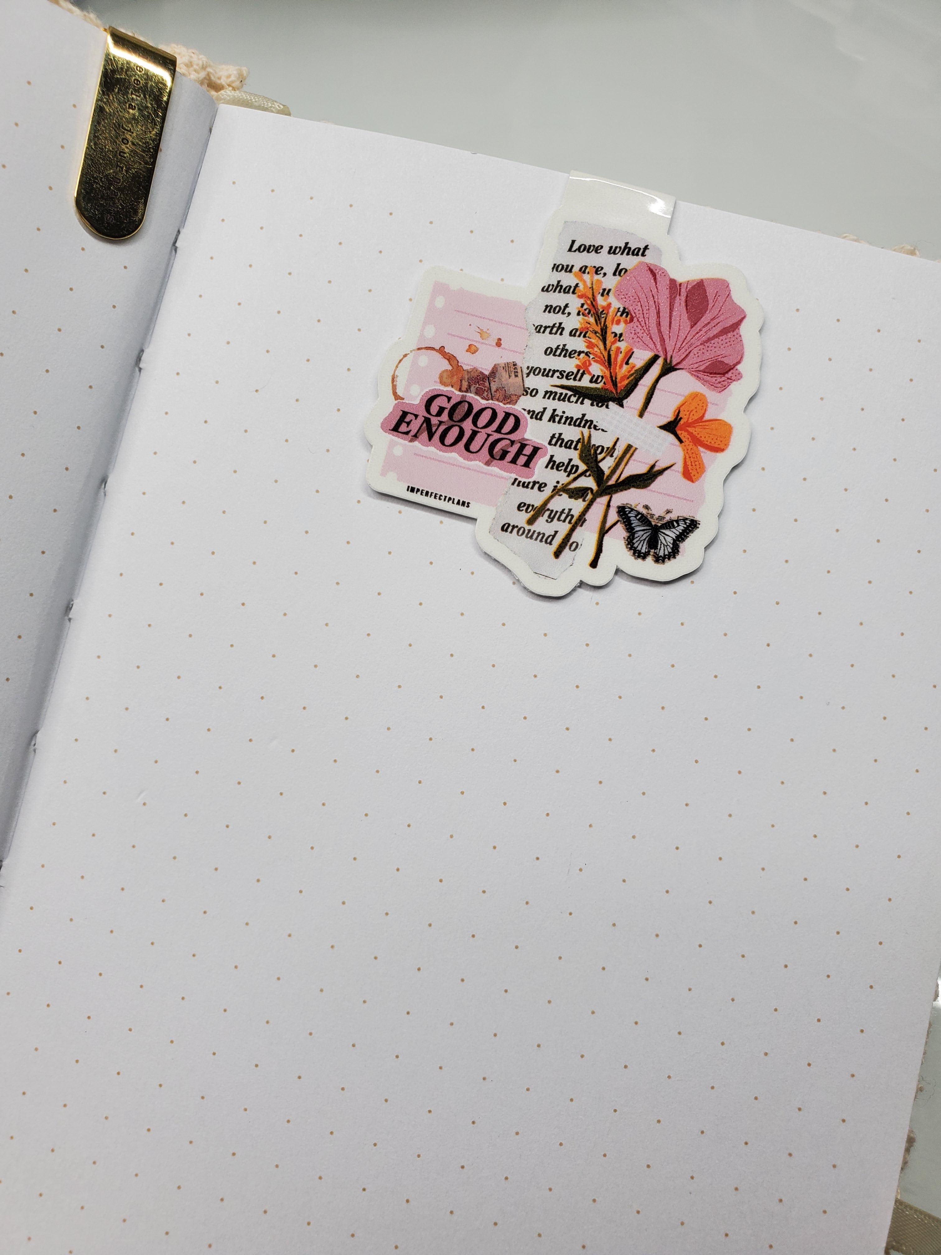 You are good enough Magnetic bookmark