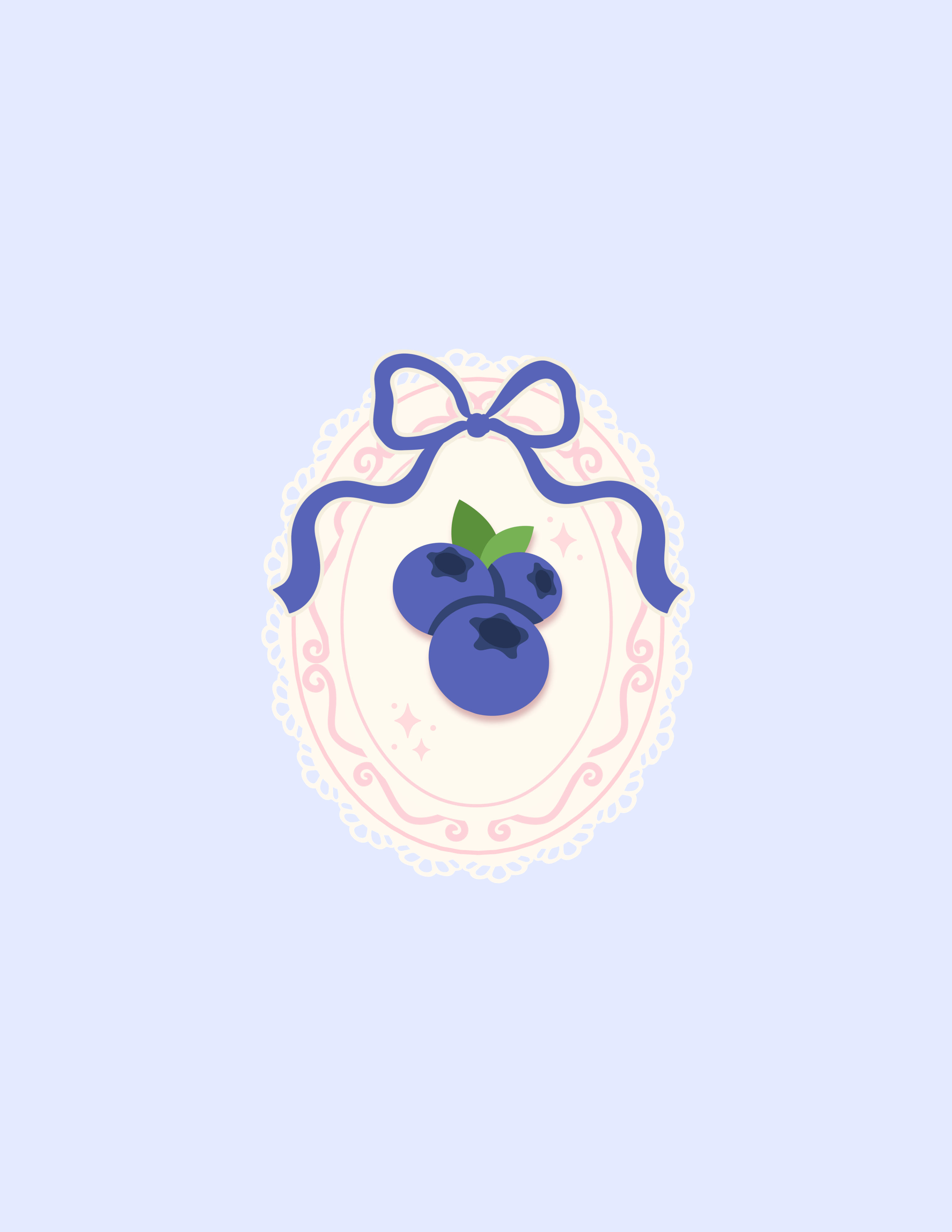 fruit doily