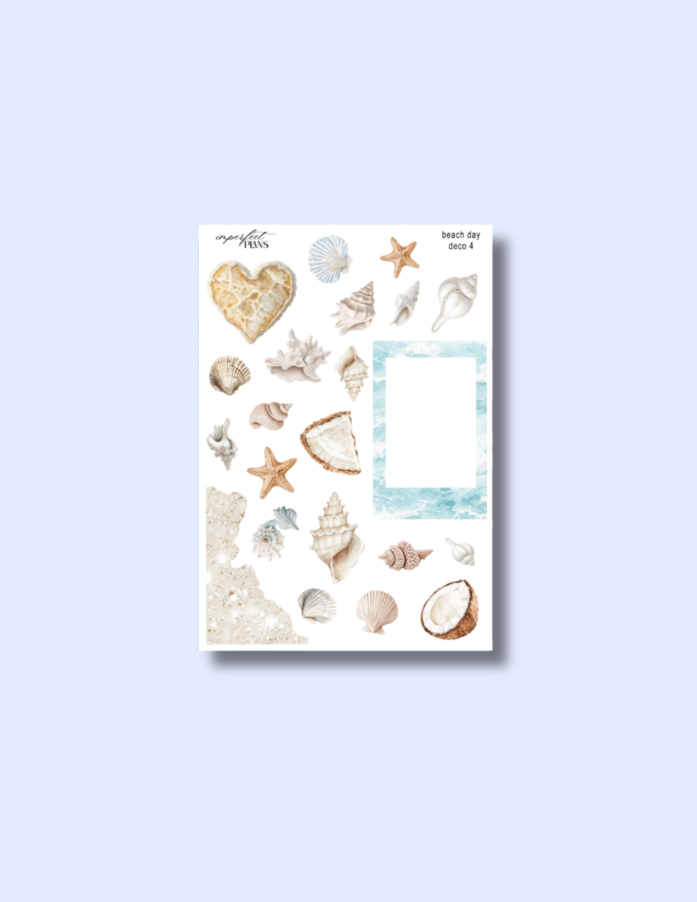 Beach day Journaling collection