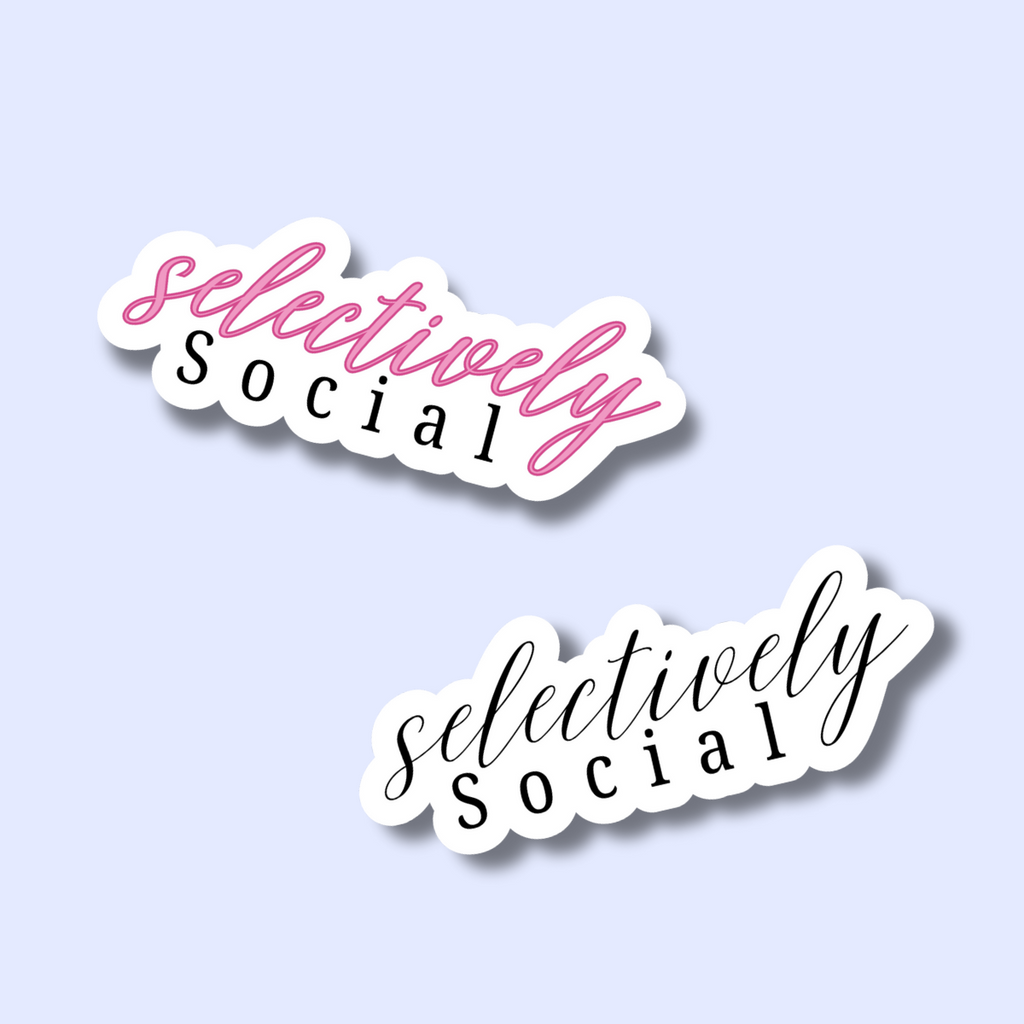 Selectively social